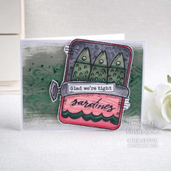 Woodware Clear Stamps - Sardine Tin