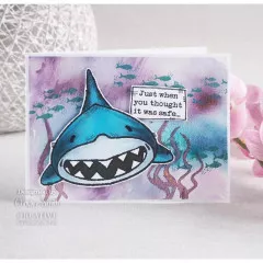 Woodware Clear Stamps - Jaws