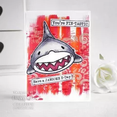 Woodware Clear Stamps - Jaws