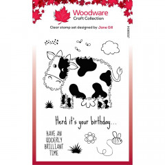 Clear Stamps - Fuzzie Friends Connie the cow