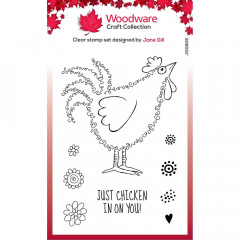 Clear Stamps - Fuzzie Friends Clara the chicken