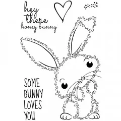 Clear Stamps - Fuzzie Friends Bella the bunny