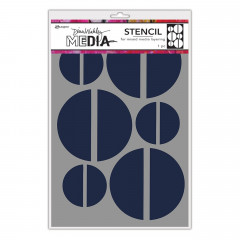 Dina Wakley Media Stencils - Halves