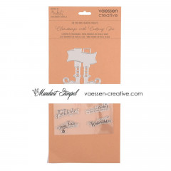 Stanzschablone und Clear Stamps - Elfenschuhe (ENG)