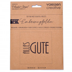 Embossing Folder - Alles Gute