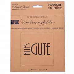 Embossing Folder - Alles Gute