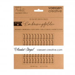 Vaessen Creative Embossing Folder - Gnome