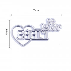 Stanzschablone - alles LIEBE