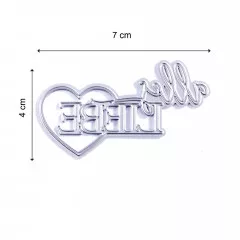 Stanzschablone - alles LIEBE