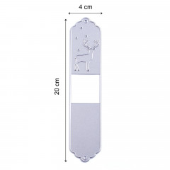 Stanzschablone - Böxli mit Hirsch