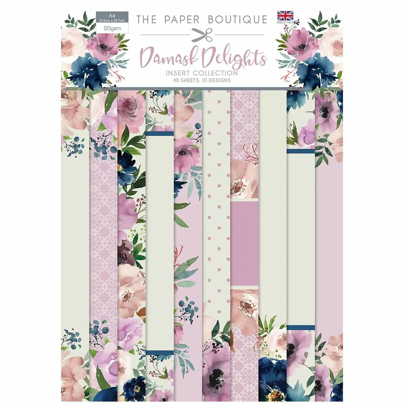Damask Delights A4 Insert Paper Pad