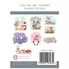 Colour Me Toppers - Beverly Eden Summer Gnomes