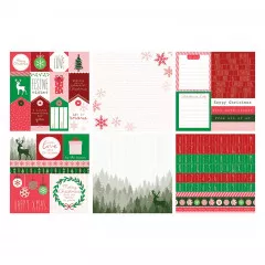 Shades of Classic Christmas 8x8 Project Pad