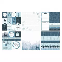 Shades of Icy Christmas 8x8 Project Pad