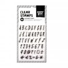 Clear Stamps - Alphabet Funky