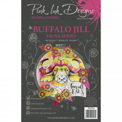 Pink Ink Designs Clear Stamps - Buffalo Jill