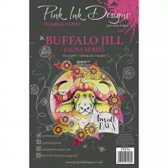 Pink Ink Designs Clear Stamps - Buffalo Jill