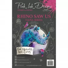 Pink Ink Designs Clear Stamps - Rhino Saw Us