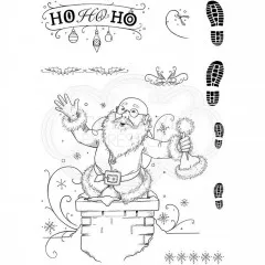 Pink Ink Designs Clear Stamps - Just be-claus