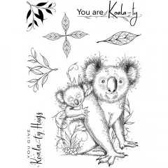 Pink Ink Designs Clear Stamps - Koala-ty Hugs