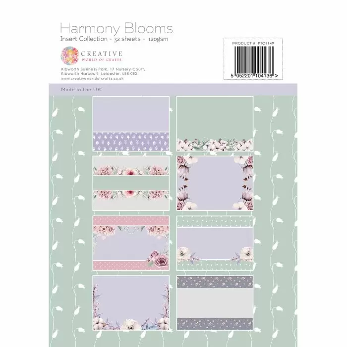 Harmony Blooms A4 Insert Paper Pad