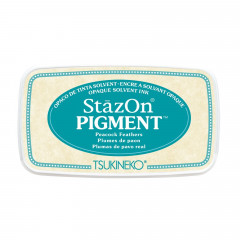 StazOn Pigment Ink Pad - Peacock Feathers