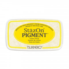 StazOn Pigment Ink Pad - Lemon Drop