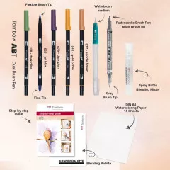 Tombow Watercoloring Set - Natur