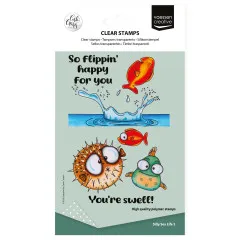 Vaessen Creative - Clear Stamps - Silly Sea Life 1 by Carla Creates