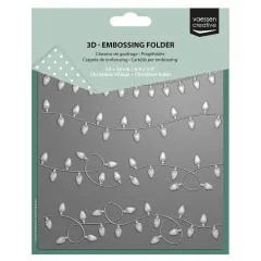 Vaessen Creative - Embossing Folder - Weihnachtslichter