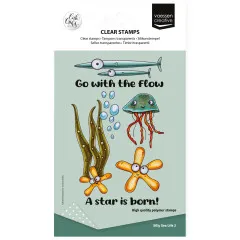 Vaessen Creative - Clear Stamps - Silly Sea Life 2 by Carla Creates