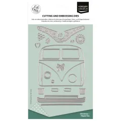 Vaessen Creative - Stanzschablone - Hippie Bus 2 by Carla Creates 