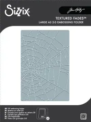 Texture Fades Embossing Folder by Tim Holtz - Vault Cobweb