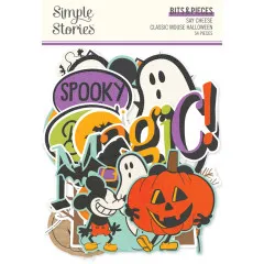 Say Cheese Classic Mouse Halloween - Bits & Pieces Die-Cuts