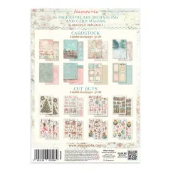 Stamperia Junk Journal A5 Focus Points 'Winter Magic': 8 Cardstock- und 8 Cut-Outs-Seiten.