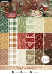 Studio Light - Pattern Paper Pad - Cottage Christmas