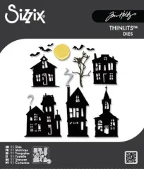 Thinlits Die - Vault Ghost Town by Tim Holtz