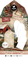 Studio Light - Cottage Christmas - Tag Paper Pad - White