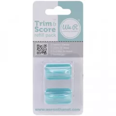 Verpackung We R Trim & Score Refill Pack mit 2 Titanium Blades, Vorderseite