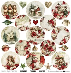 Ausschnitt mit weihnachtlichen Motiven aus der Kollektion Spirit of Christmas