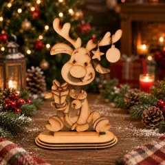 IndigoBlu - Woodology Reindeer