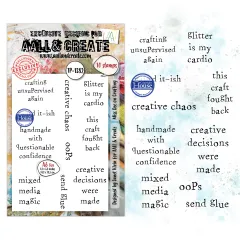 Clear Stamps Nr. 1382 - Dee Infiltered - Miss Dee on Crafting by Janet Klein